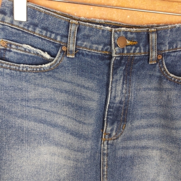 📣2/40$📣 BILLABONG denim jeans skirt size 28 Y2K - Picture 3 of 8